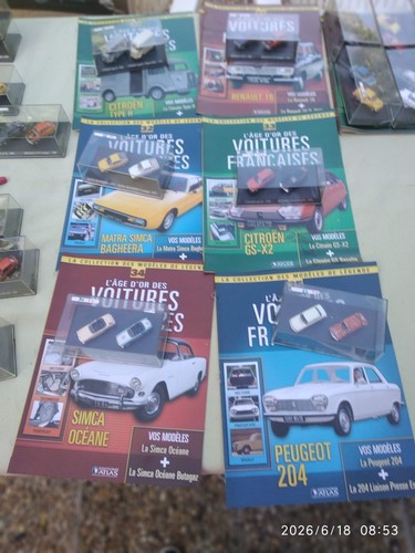 Lot voitures atlas - de,