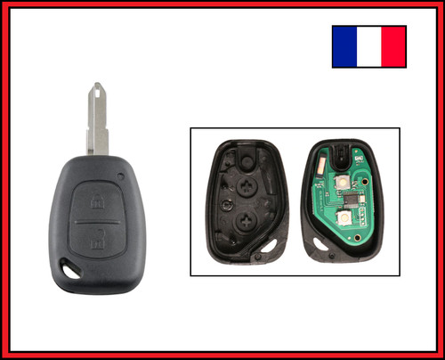 Clé télécommande vierge - télécommande,