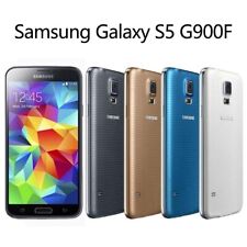 Samsung Galaxy S5 SM-G900F 16GB Blcak White 4G LTE Unlocked Cellphone open box