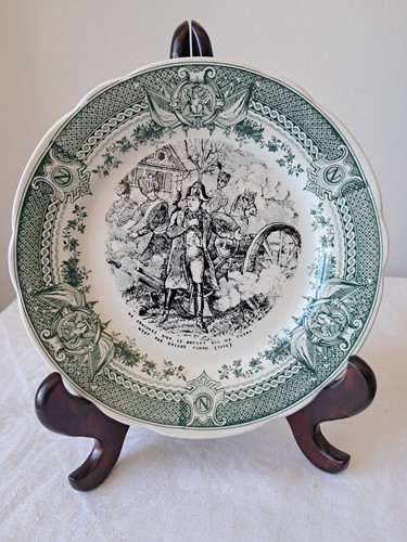 Assiette parlante ancienne - assiette,