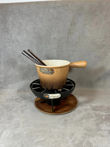 Appareil fondue fonte - appareil, a
