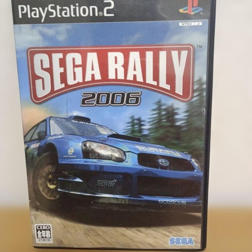 Sega rally 2006 ps2 japan - rally,