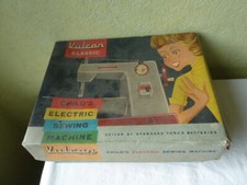 VULCAN children's sewing machine with original box 50s/60s