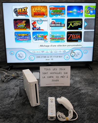 Nintendo wii pack complète - wii,