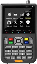 V8 Finder 2 TV Signal Finder Meter, DVB-S/S2/S2X Signal Receiver with 3.5 inc...