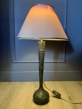 Belle Ancienne Lampe En Étain