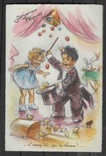 Carte Postale   Germaine BOURET    Dim 9 X 14 Cm