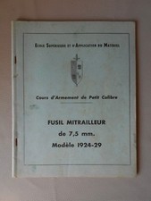 NOTICE FUSIL MITRAILLEUR DE