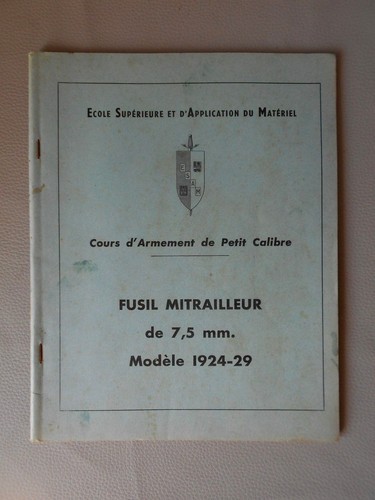 Notice fusil mitrailleur - notice,