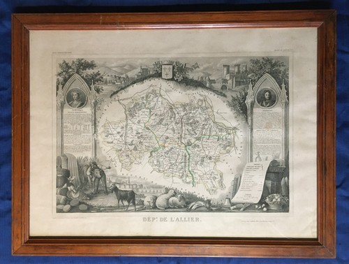Gravure carte atlas - gravure,