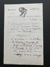 1873 Institut France Henri Alexandre Wallon Constant Casier