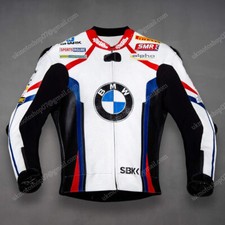 BMW Veste en Cuir de Moto