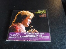 CD DIGIPACK "CLAUDE FRANCOIS SUR SCENE" concert 1974 Forest National, Bruxelles