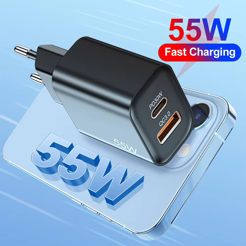 Chargeur usb 55w charge - chargeur,