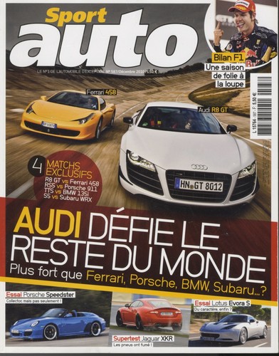 Sport auto 587 2010 - auto, n°587