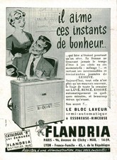 Publicité ancienne le bloc