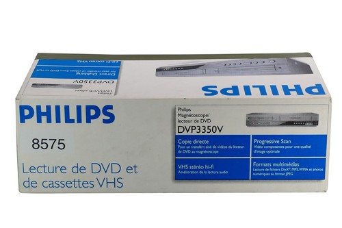 Philips dvp3350v vhs dvd - philips,