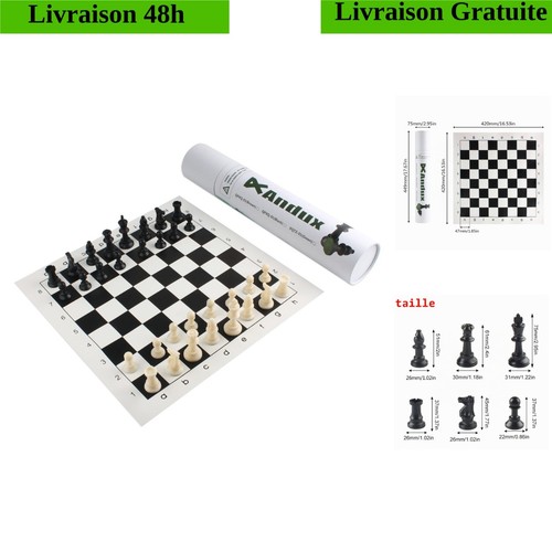 Andux jeu échecs avec - jeu, d'Échecs