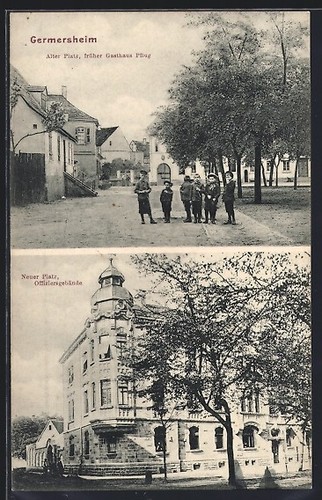 Carte postale germersheim - carte,