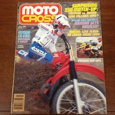 JULY 1983 MOTOCROSS HONDA CR480 125cc / 250cc NATIONALS WOMENS VINTAGE AHRMA VMX