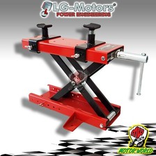 Chevalet de Levage Repose-Pied Pont Soulève Souleve Moto Entretien Jusqu'À 550