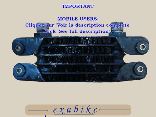 Radiateur huile pour - radiateur,