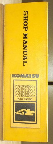 Komatsu pc200 pc200lc 6 - komatsu, pc200lc-6