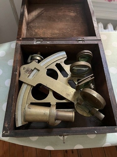 Sextant laiton anglais - en,