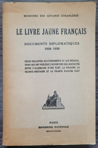 Livre jaune français - livre,