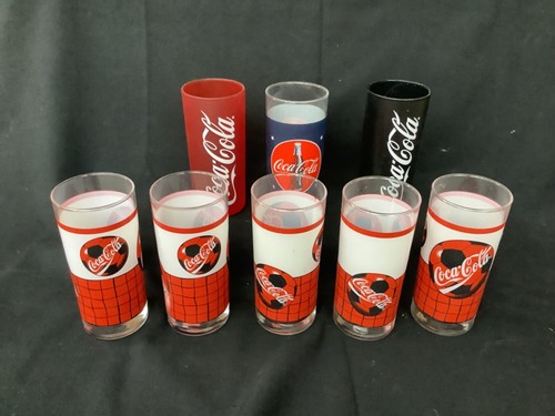 Ensemble verres coca - de, coca-cola