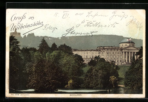 Carte postale wilhelmshöhe - postale,