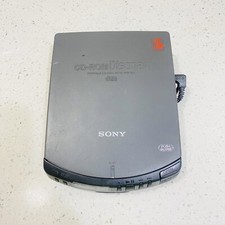 Sony Discman Portable External CD-ROM Drive PRD-650 w/ Battery Case Works