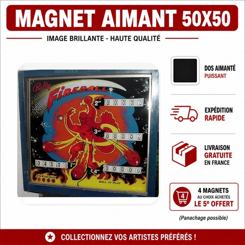 Magnet fireball bally - magnet,