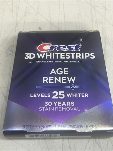 Crest whitestrips age - age, renew