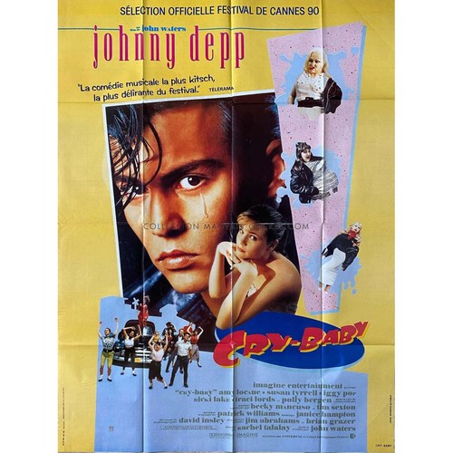 Cry baby affiche cinéma - cry,