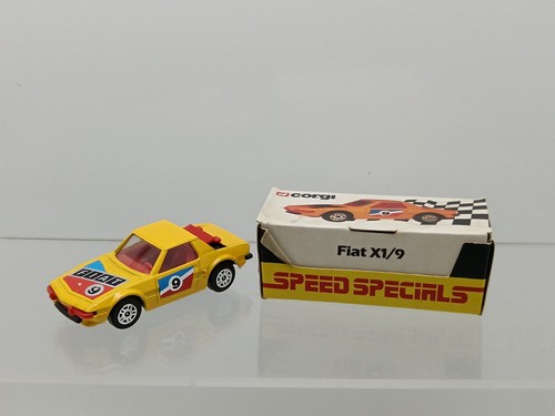 56344 corgi fiat 9 jaune - fiat, x1/9