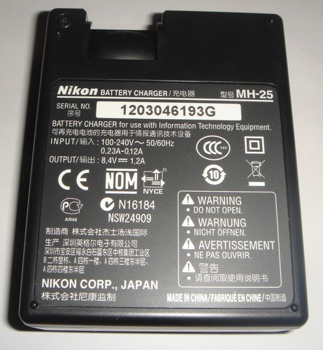 Chargeur origine nikon - d'origine,