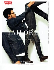 Advertising 078 2012 Levi's Tailore Mens Ready To Wear Jeans Jacket Ready