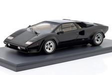 New Schuco Lamborghini Countach 5000 S 1:18 Model Car Black 450066500 KidBX
