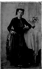 Old postcard military photo card 