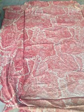 Dessus de Lit Tissus ancien Manufacture de Jouy  Toile XVIIIème 