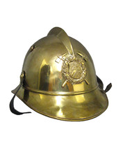 Casque De Sapeurs-pompiers Du Territoire Impérial d'Alsace-lorraine, 1871-1919.