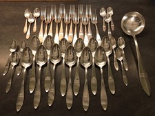 TRÈS BELLE MÉNAGÈRE ANCIENNE ART DÉCO CHRISTOFLE 37 pcs