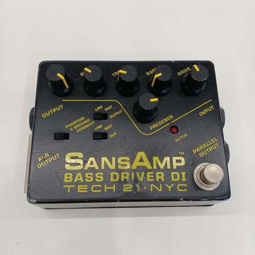 Tech21 effects sansamp bass - sansamp,