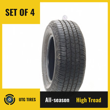 Set of (4) Used 265/65R17 Michelin Defender LTX M/S 2 116T - 12/32