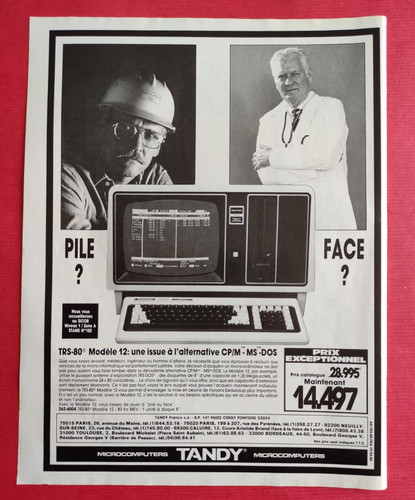 Publicité presse - de,