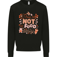 Not A Nourriture Ventre Neuf Bébé Grossesse Enceinte Enfants Pull