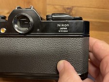 *Rare ELW : Near Mint ++* Nikon Nikomat ELW EL W Black Film Camera Body From JPN