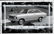 1968 Press Photo 1969 Opel deluxe sports sedan - pix38479