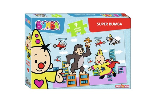 Bumba kartonnen puzzel van 9 - kartonnen,